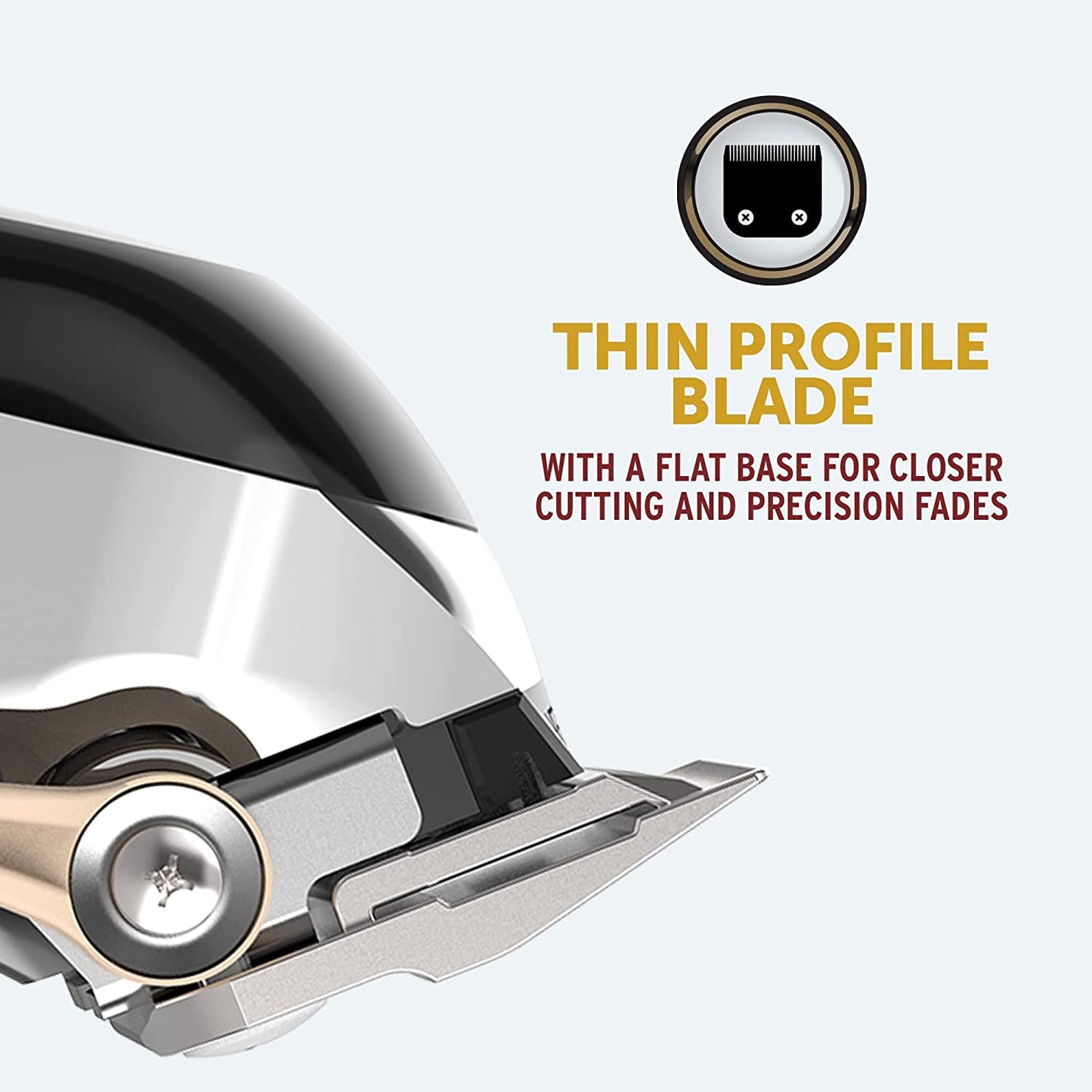 Wahl 8504 Professional 5-Star Cordless Senior Hair Clipper + 3 Premium cutting Glides