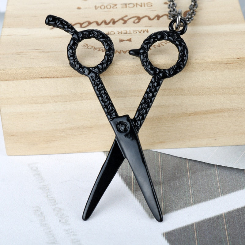 Barber Shop Men Necklace Gift