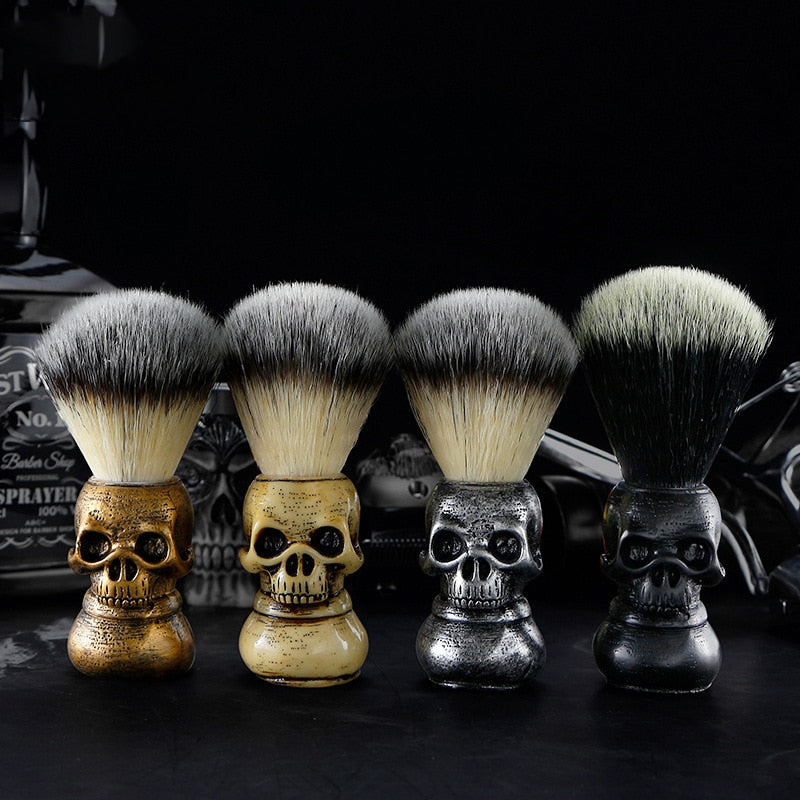 1/2pcs High Quality Men Skull Shaving Bowl Set