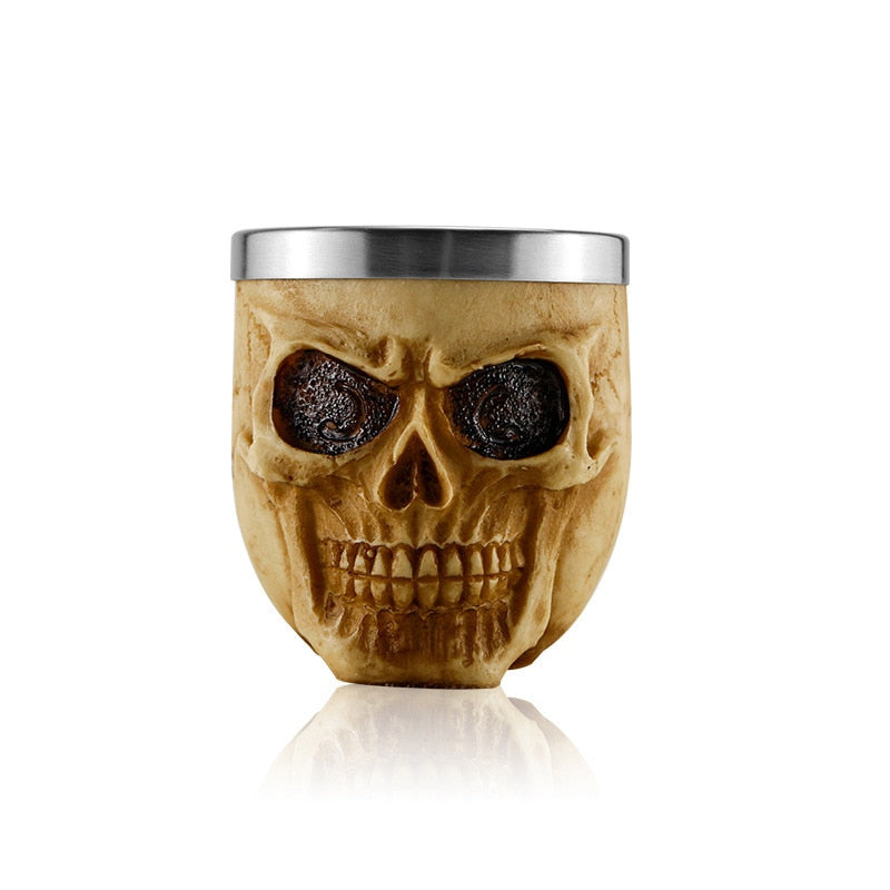 1/2pcs High Quality Men Skull Shaving Bowl Set