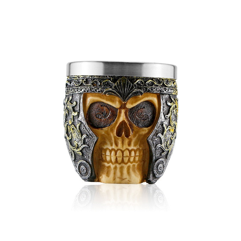 1/2pcs High Quality Men Skull Shaving Bowl Set